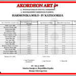 HARMONIKA SOLO – IV KATEGORIJA