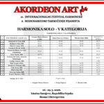 HARMONIKA SOLO – V KATEGORIJA