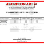 HARMONIKA VARIETE X KATEGORIJA