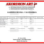 KAMERNA MUZIKA – V KATEGORIJA