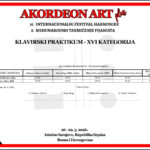 KLAVIRSKI PRAKTIKUM – XVI KATEGORIJA